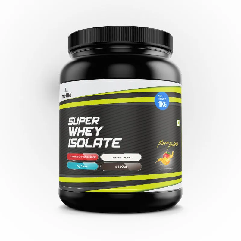 Mettle Super Whey Isolate With Whey Peptides