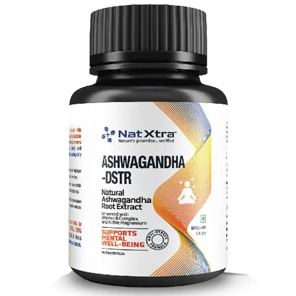 Natxtra Ashwagandha-DSTR,  60 capsules