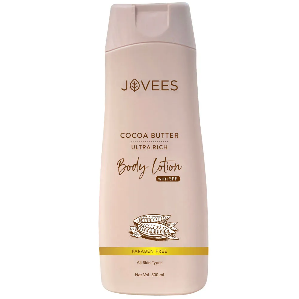 Jovees Cocoa Butter Hand & Body Lotion With SPF