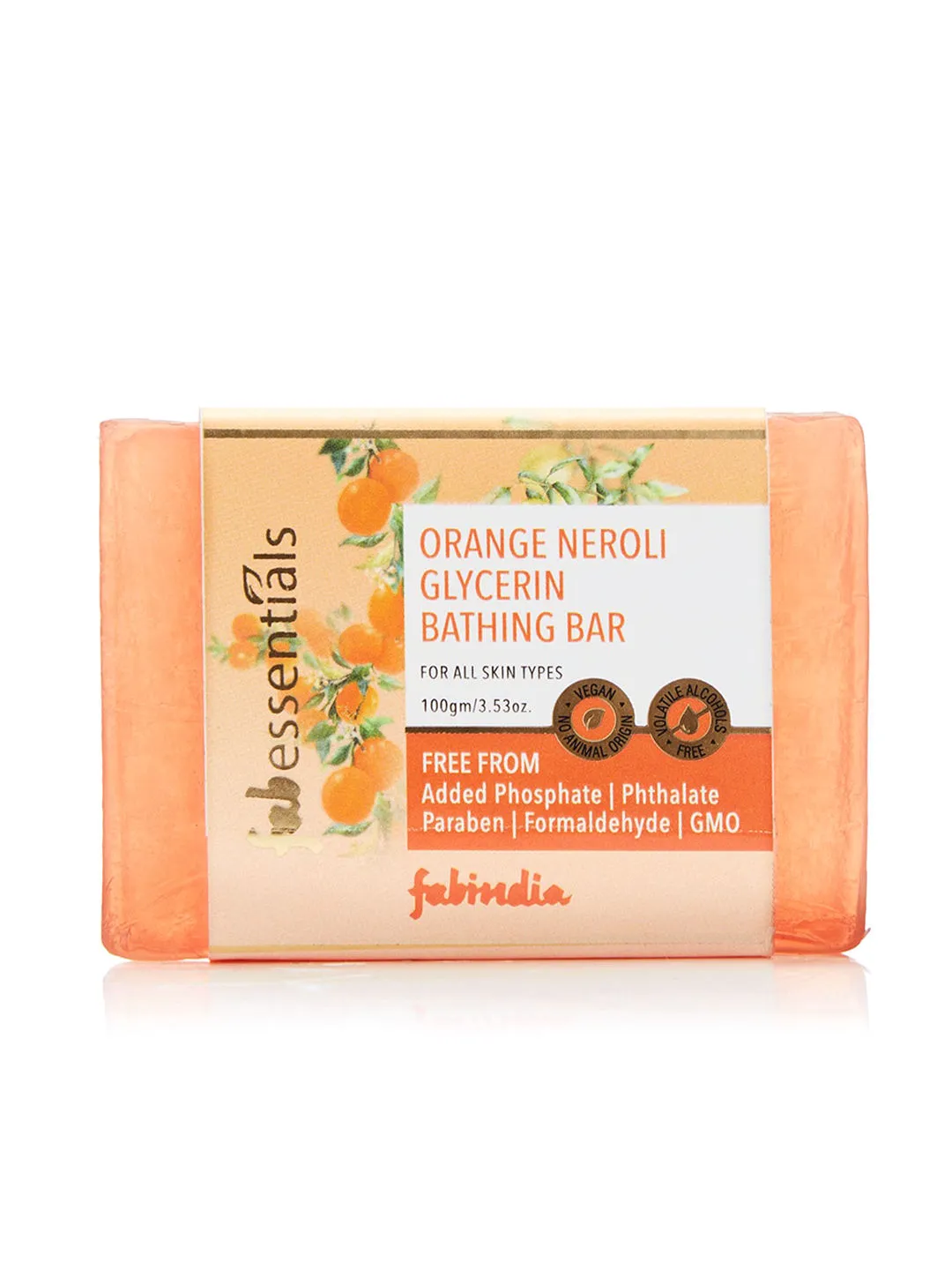 Fabessentials Orange Neroli Bathing Bar