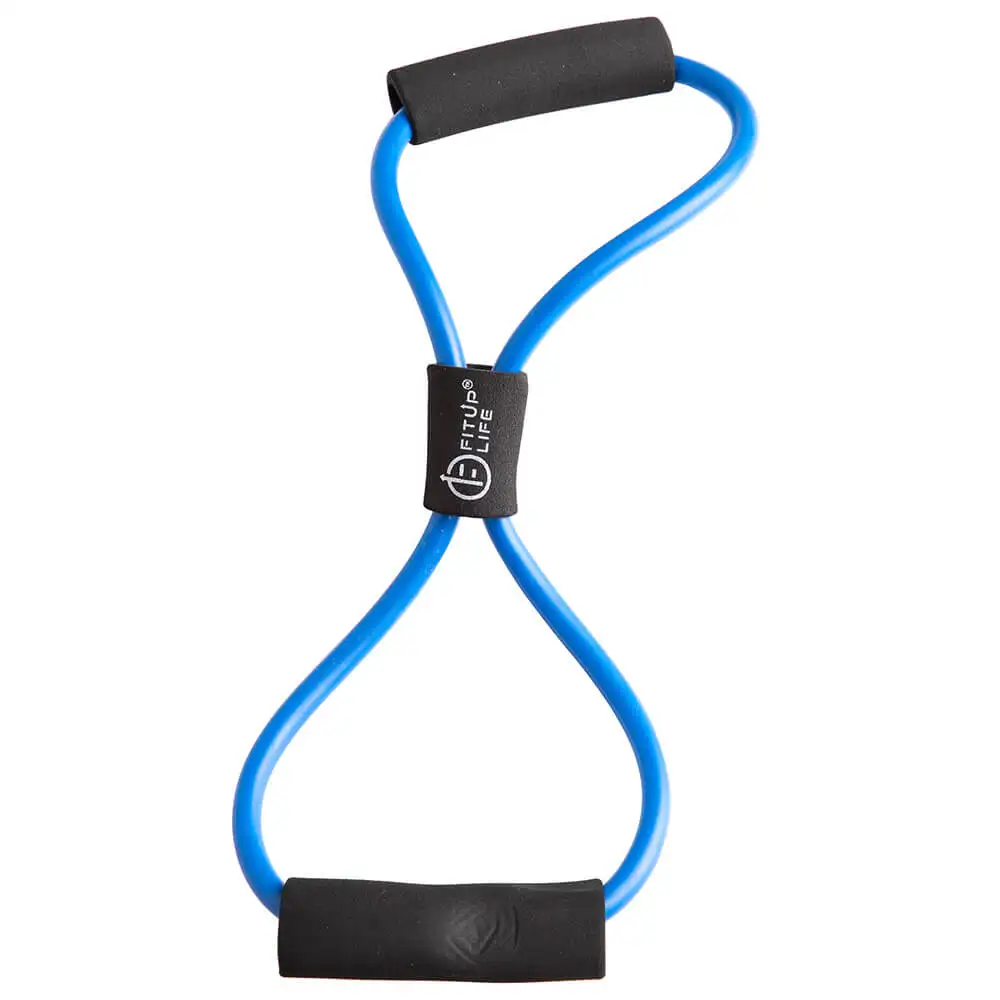 Fitup Life Soft Toning Expander Resistance Tube,  Blue  Medium