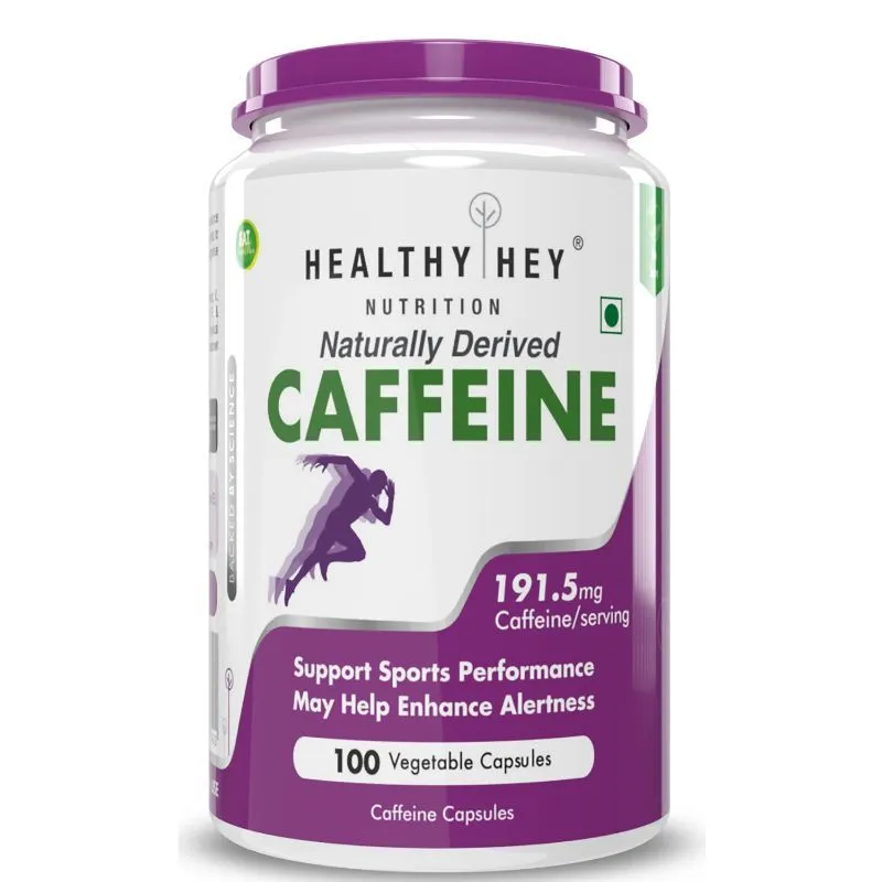 HealthyHey Caffeine - Veg Capsules