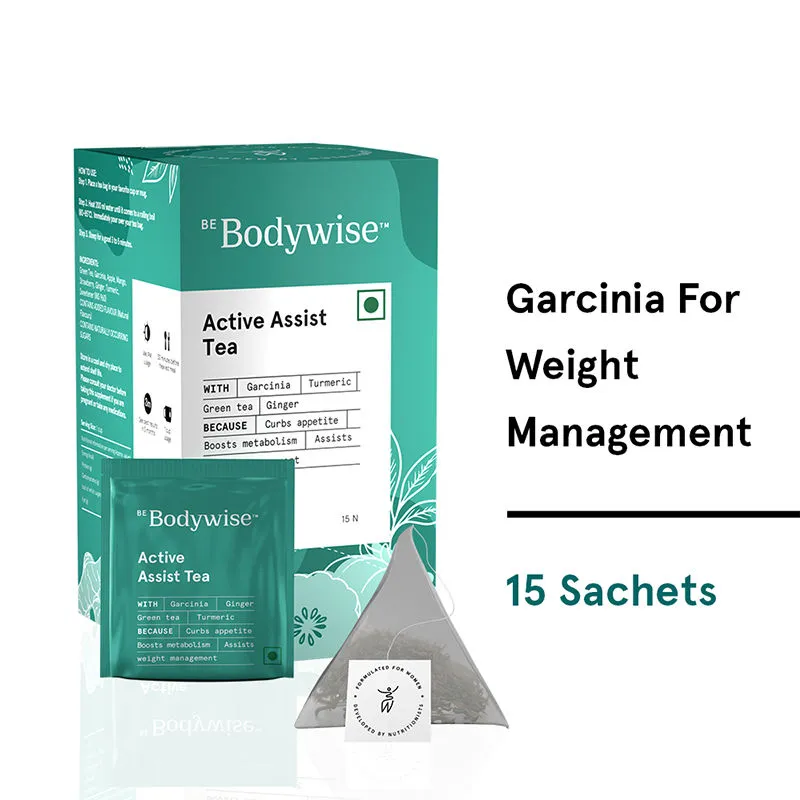 Be Bodywise Active Assist Green Tea With Garcinia Helps Lose Weight & Boost Metabolism