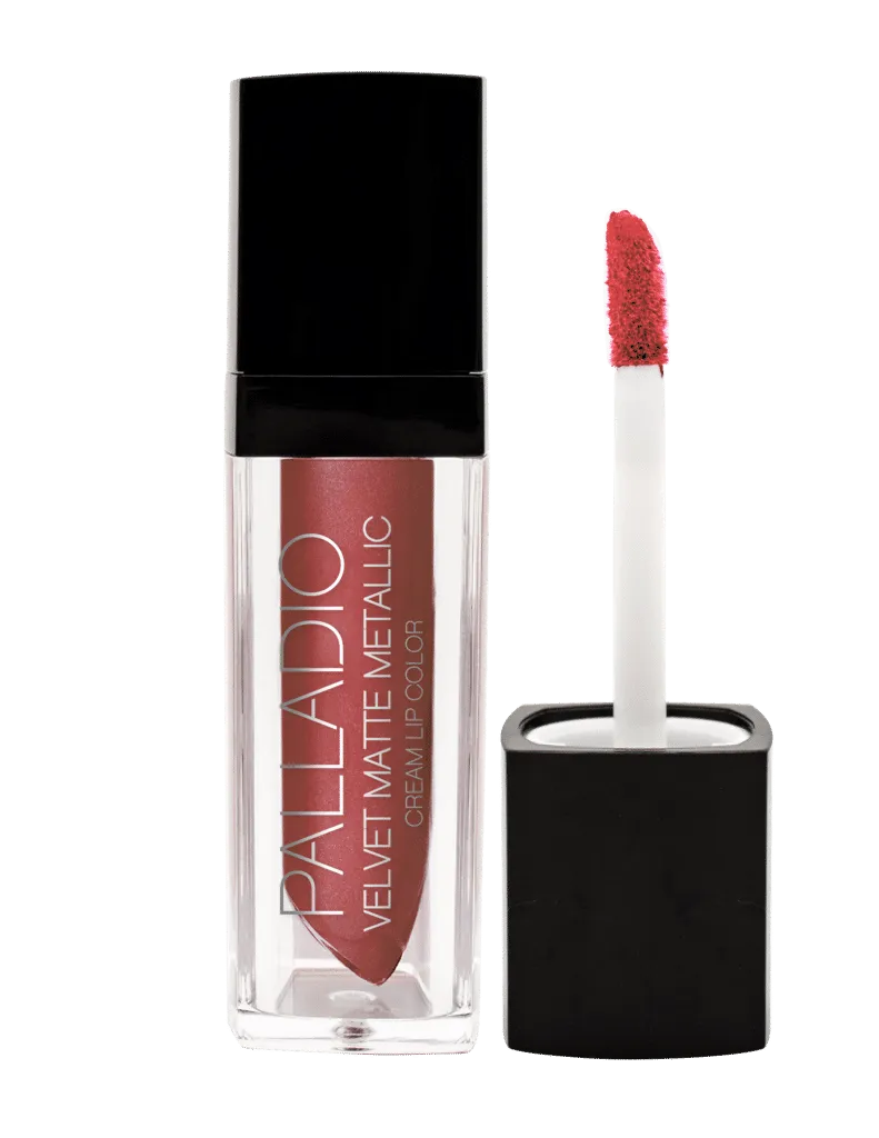 Palladio Velvet Matte Metallic Cream Lip Color