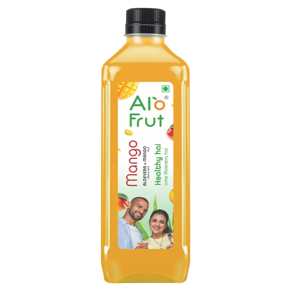 Alo Frut Mango Aloevera Juice,  0.300 L  Mango (Pack of 24)