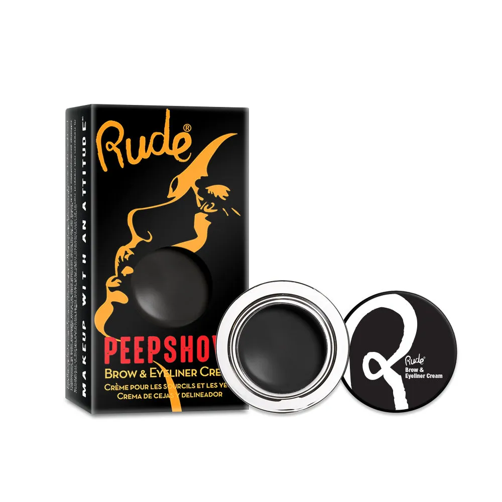 Rude Cosmetics Peep Show Brow & Eyeliner Cream