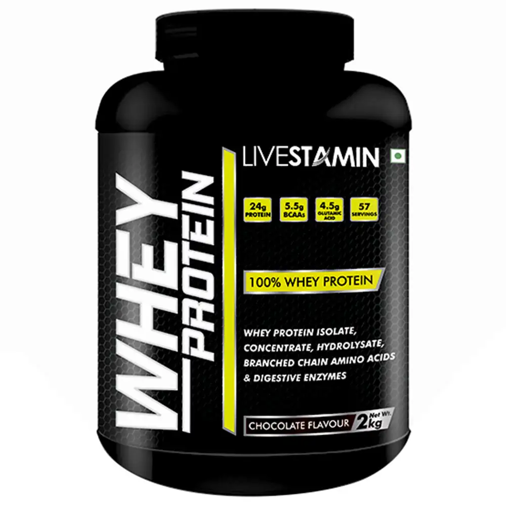 Livestamin Whey Protein,  4.4 lb  Chocolate