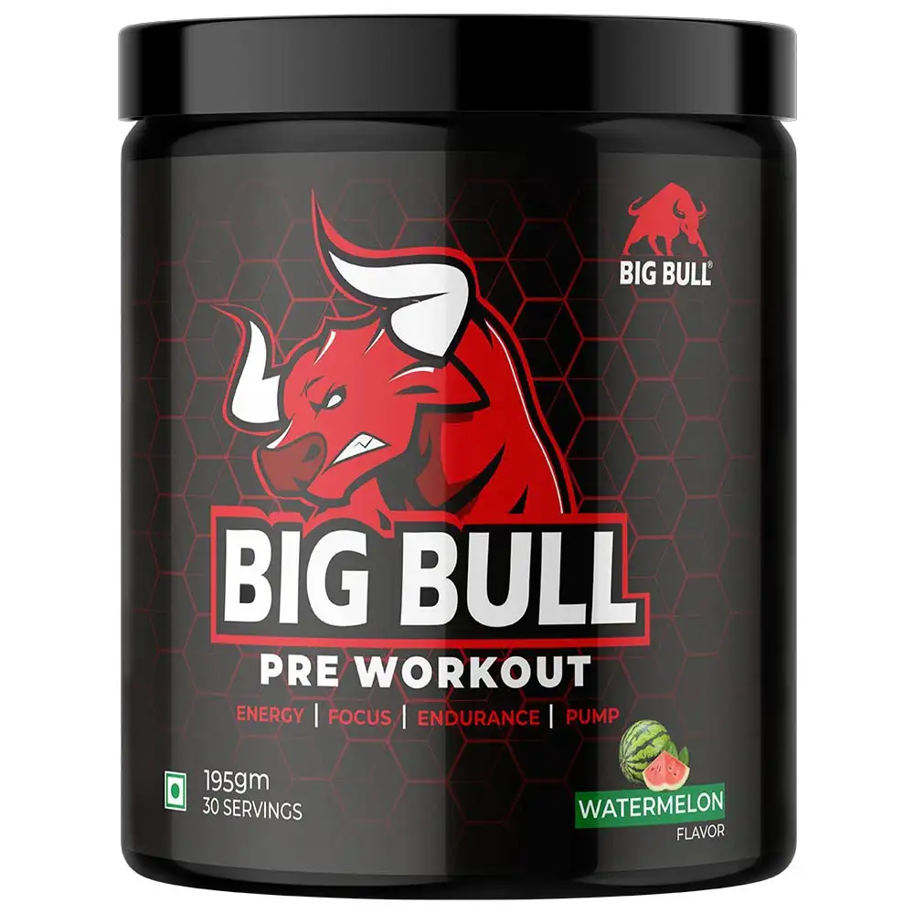 Big Bull Pre Workout,  0.42 lb  Watermelon