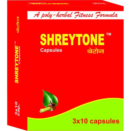 Shrey's Shreytone (Ashwagandha),  30 capsules