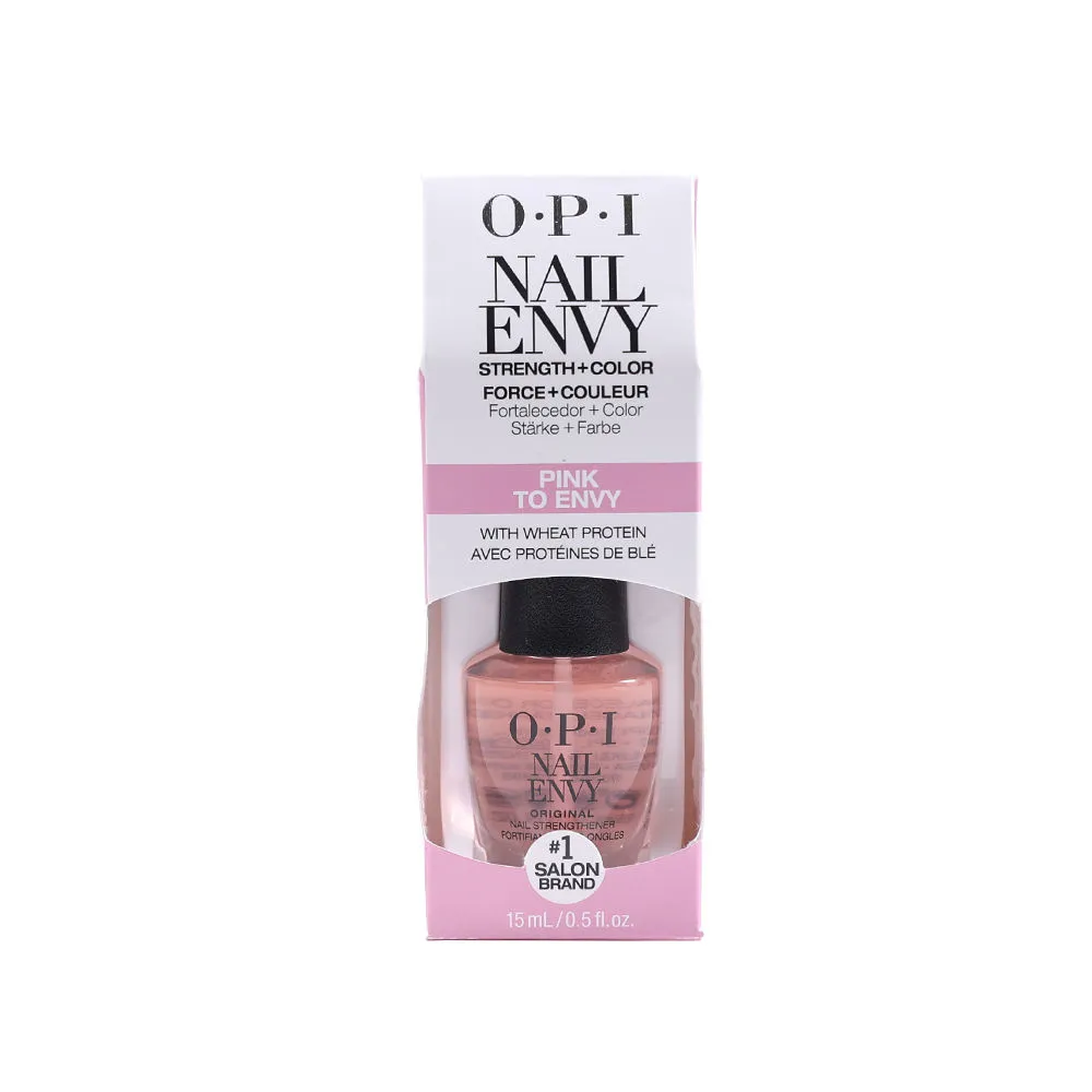 O.P.I Nail Envy Strength + Color Pink To Envy Nt223