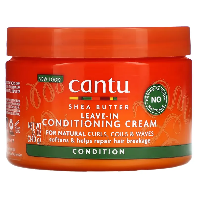 Shea Butter, Leave-In Conditioning Cream, For Natural Curls, Coils & Waves, 12 oz (340 g)