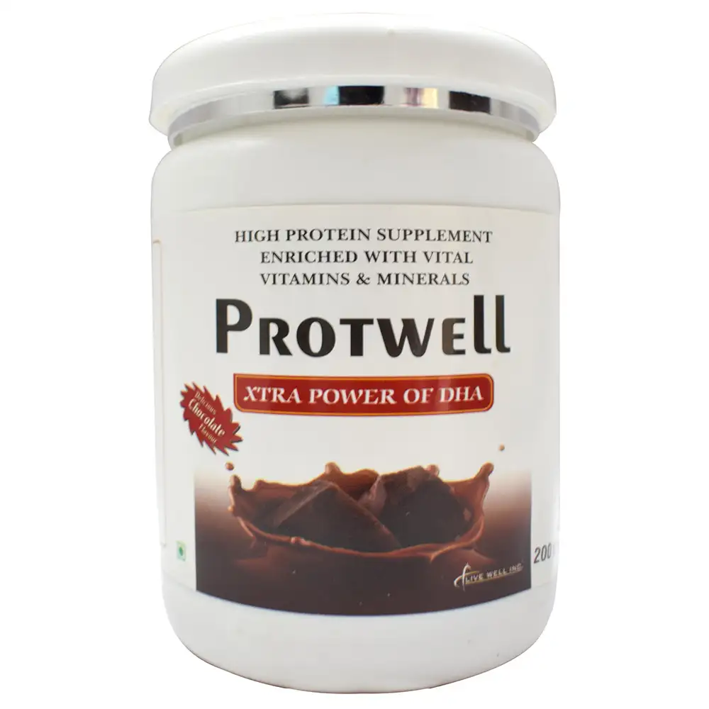 Live Well Inc Protwell Protein DHA,  Unflavoured  200 g