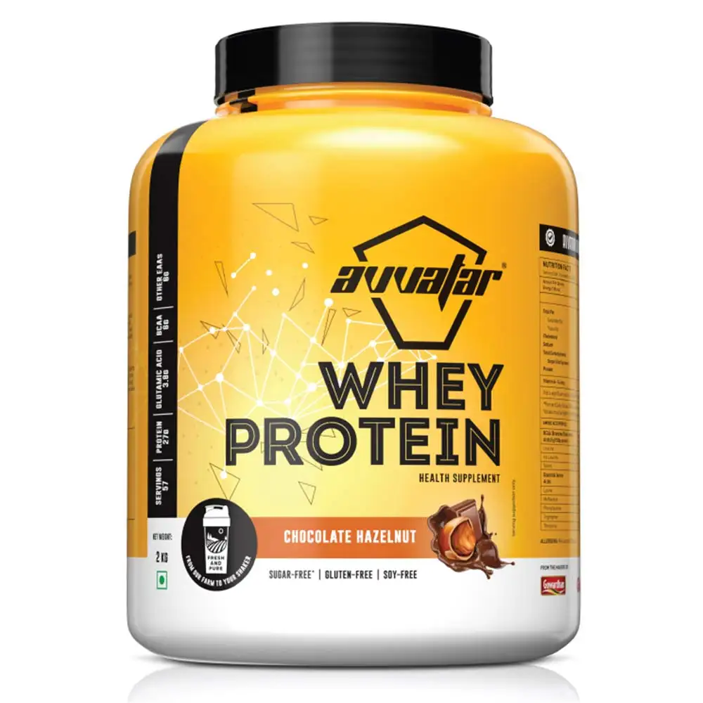 Avvatar Whey Protein,  4.4 lb  Chocolate Hazelnut