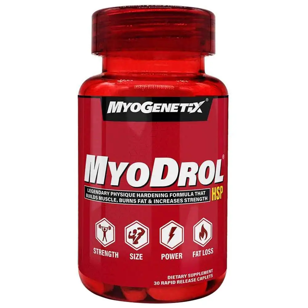 MYOGENETIX Myodrol HSP,  30 caplets  Unflavoured