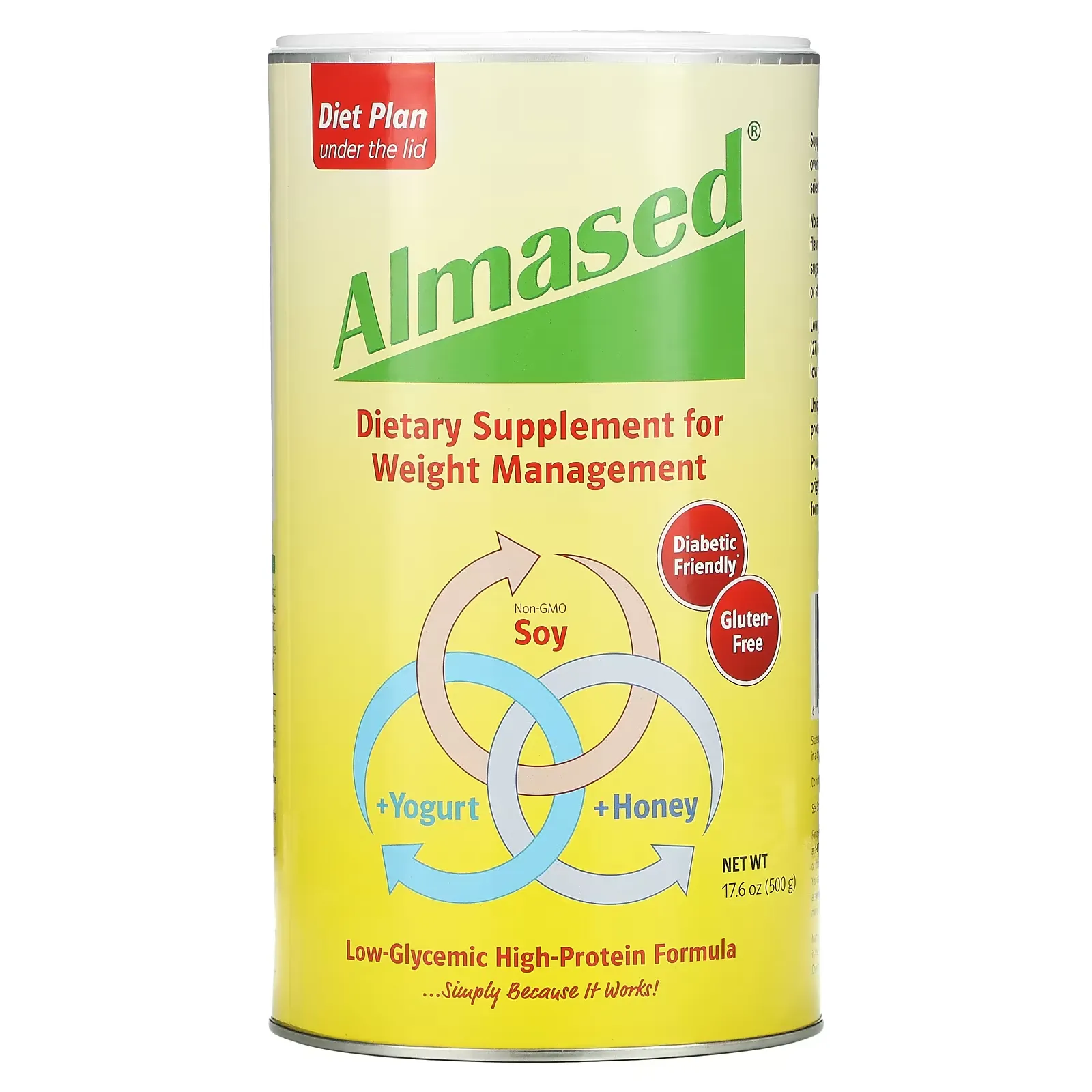 Almased, 17.6 oz (500 g)