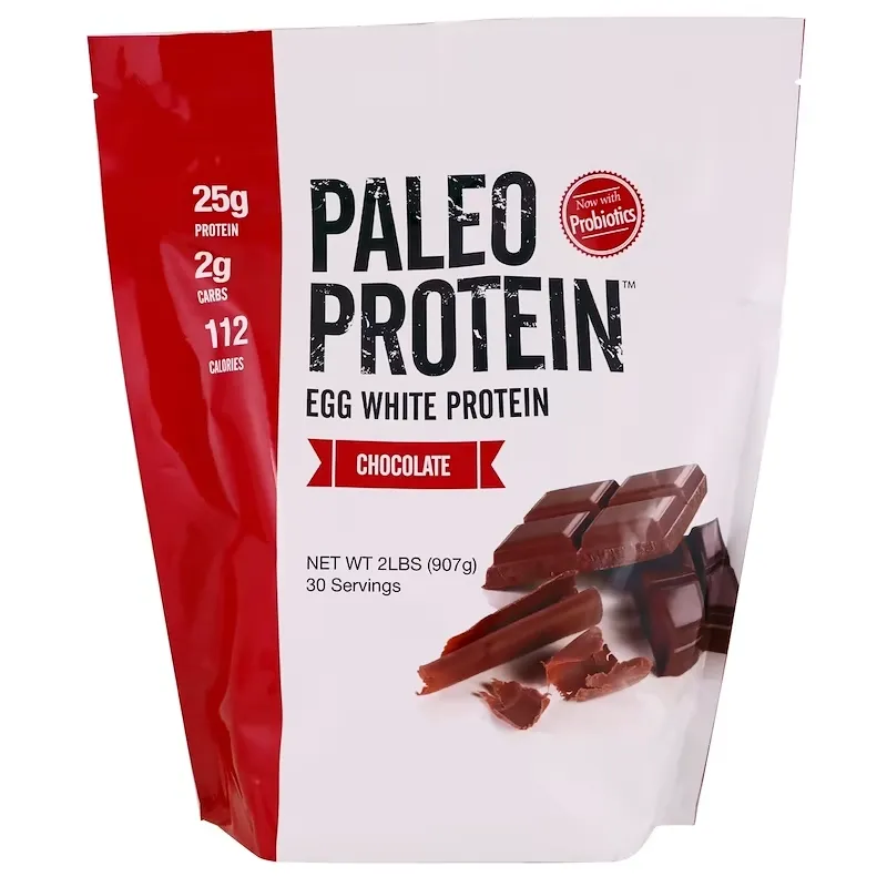 Paleo Protein, Egg White Protein, Chocolate, 2 lbs (907 g)