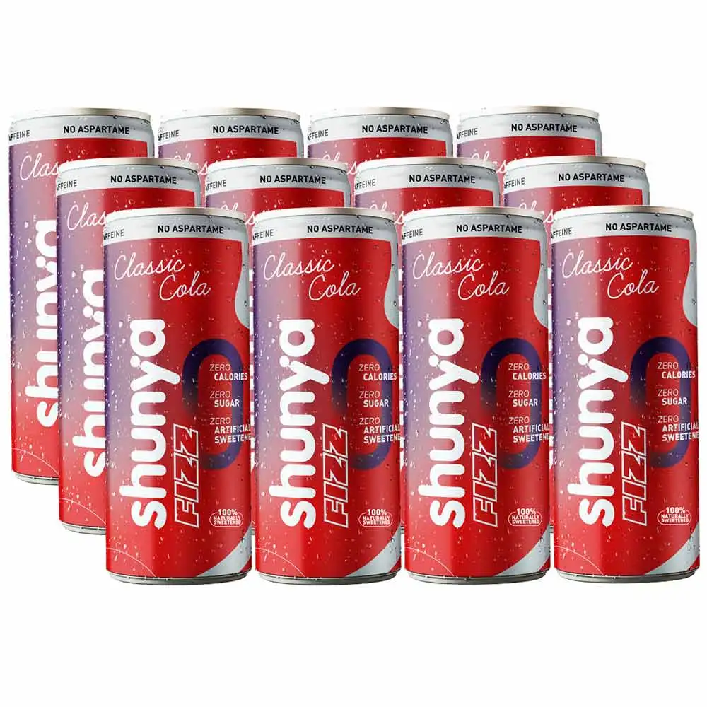 Shunya Fizz,  300 ml  Classic Cola (Pack of 12)