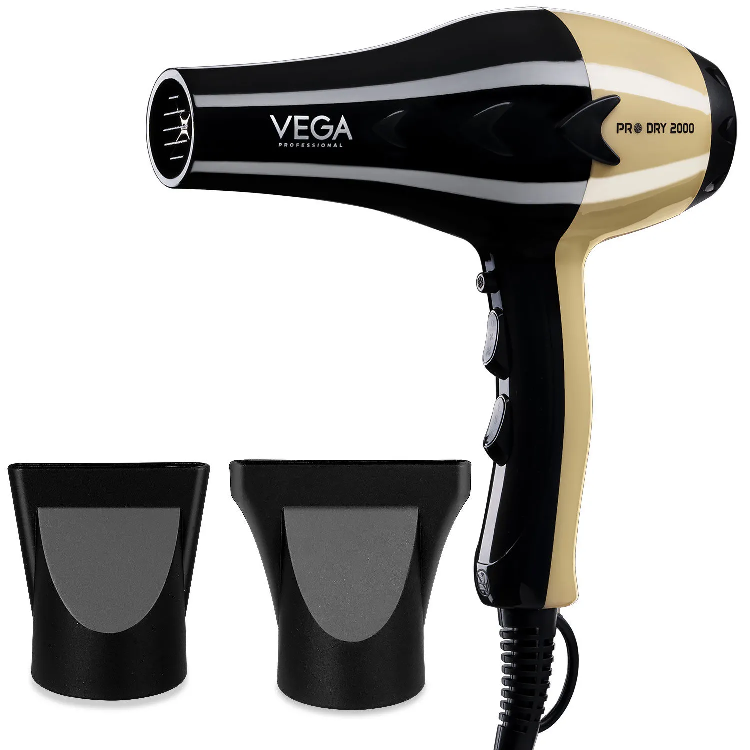 VEGA Professional Pro Dry 1800-2000w Hair Dryer - Gold (VPPHD-04)