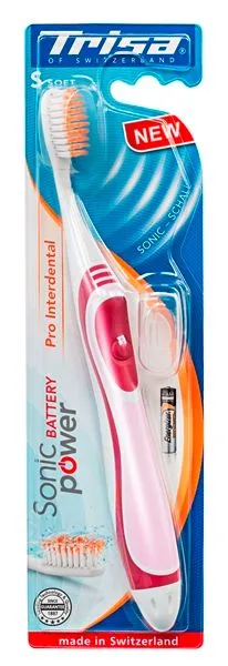 Trisa Sonic Power Pro Interdental Soft Toothbrush