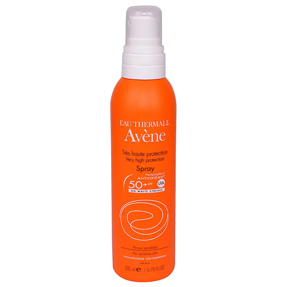 Avene Very High Protection Spray SPF 50,  200 ml  for Sensitive Skin