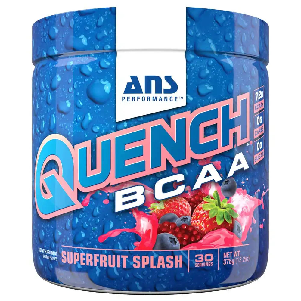 ANS Performance QUENCH BCAA,  0.826 lb  30 Servings  Superfruit Splash