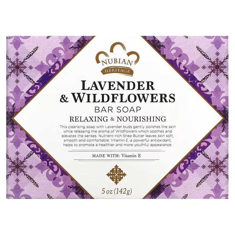 Lavender & Wildflowers Bar Soap, 5 oz (142 g)