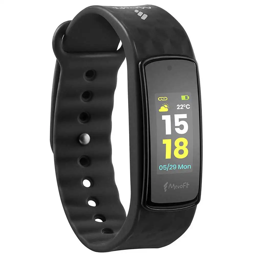 MevoFit Bold Fitness Band,  Black