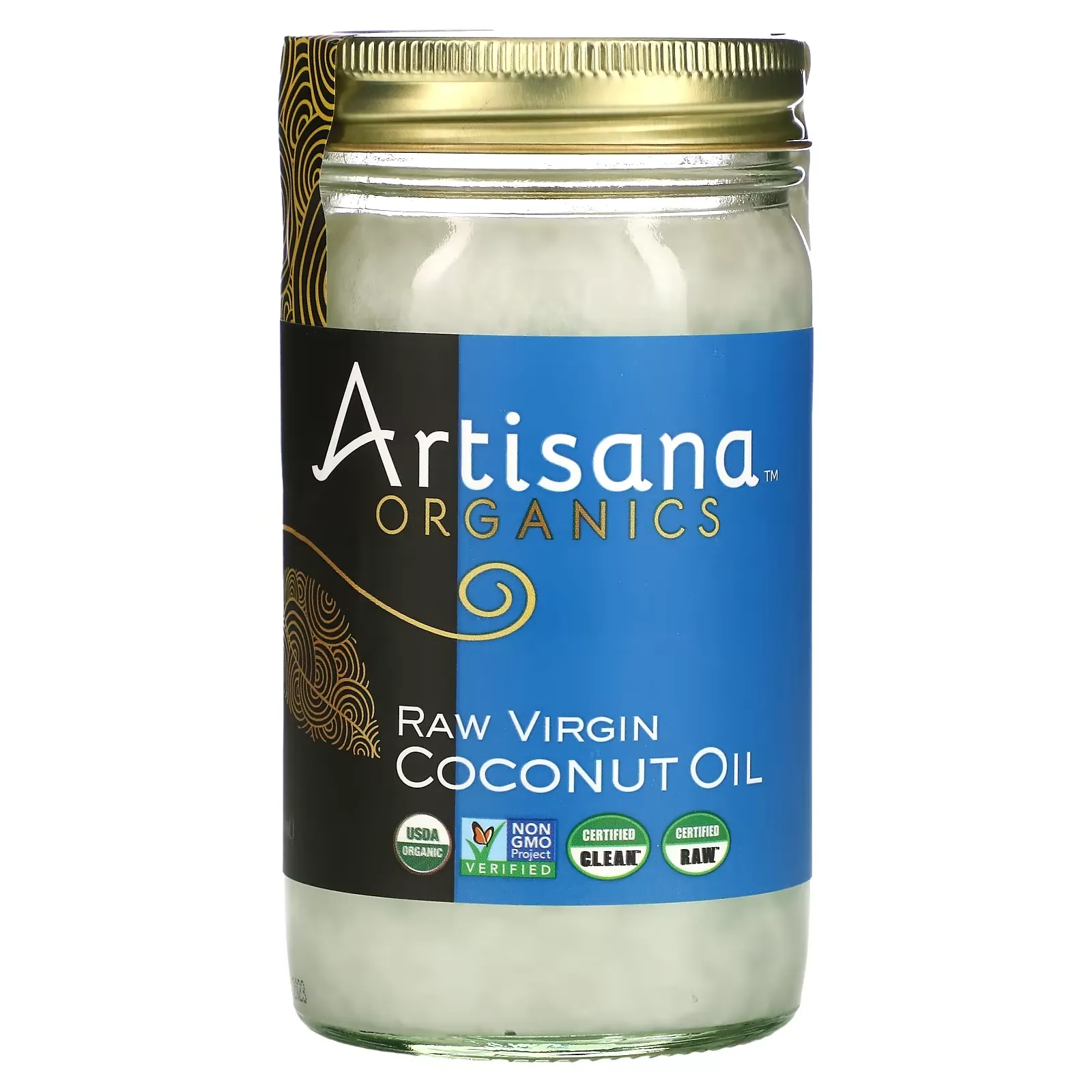 Organics, Raw Virgin Coconut Oil, 14 oz (414 g)