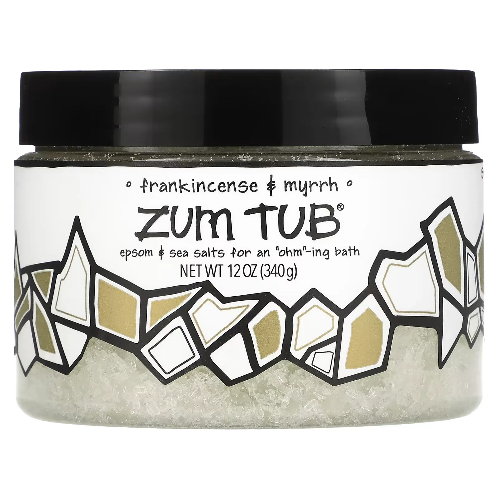 Zum Tub, Epsom & Sea Salts, Frankincense & Myrrh, 12 oz (340 g)