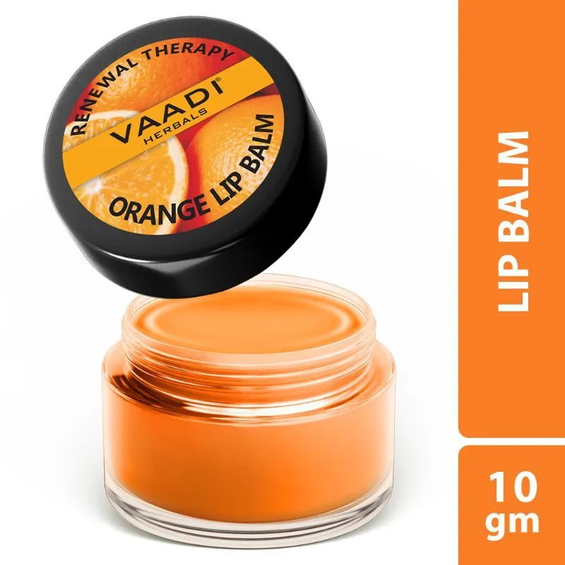 Vaadi Herbals Lip Balm with Orange & Shea Butter