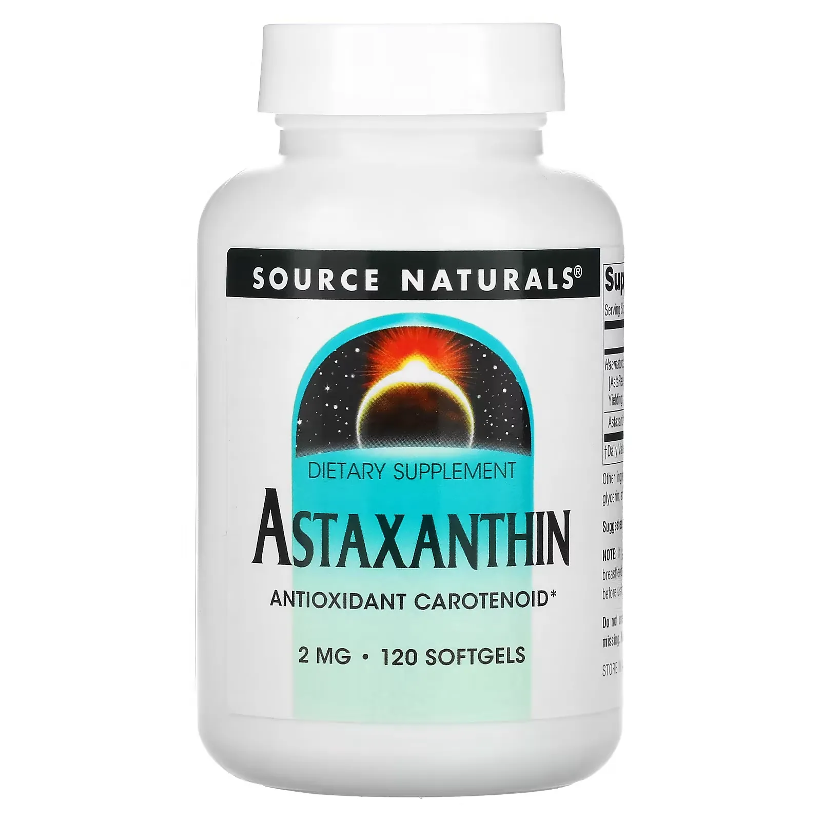 Astaxanthin, 2 mg, 120 Softgels