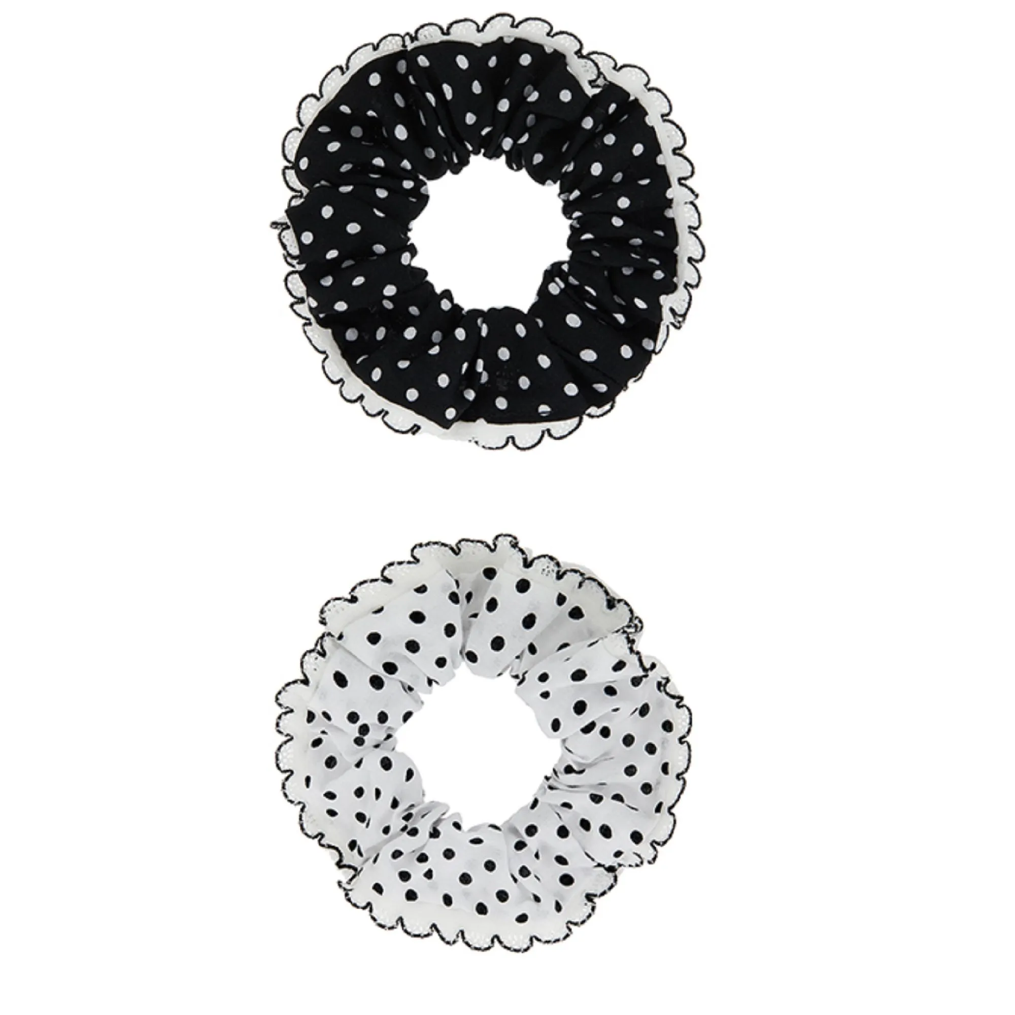 Accessorize London Spotty Scrunchie Multipack