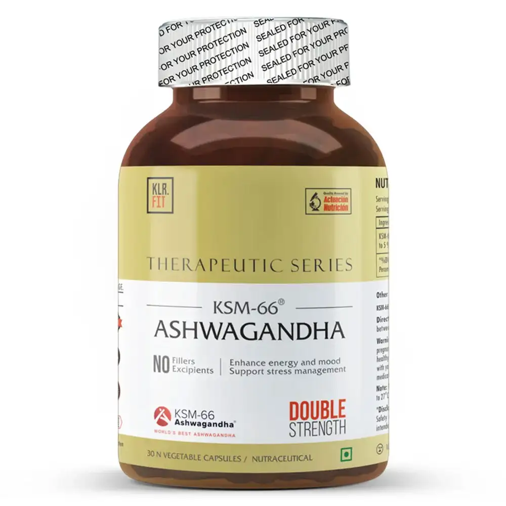 Klr.Fit KSM-66 Ashwagandha,  30 veggie capsule(s)