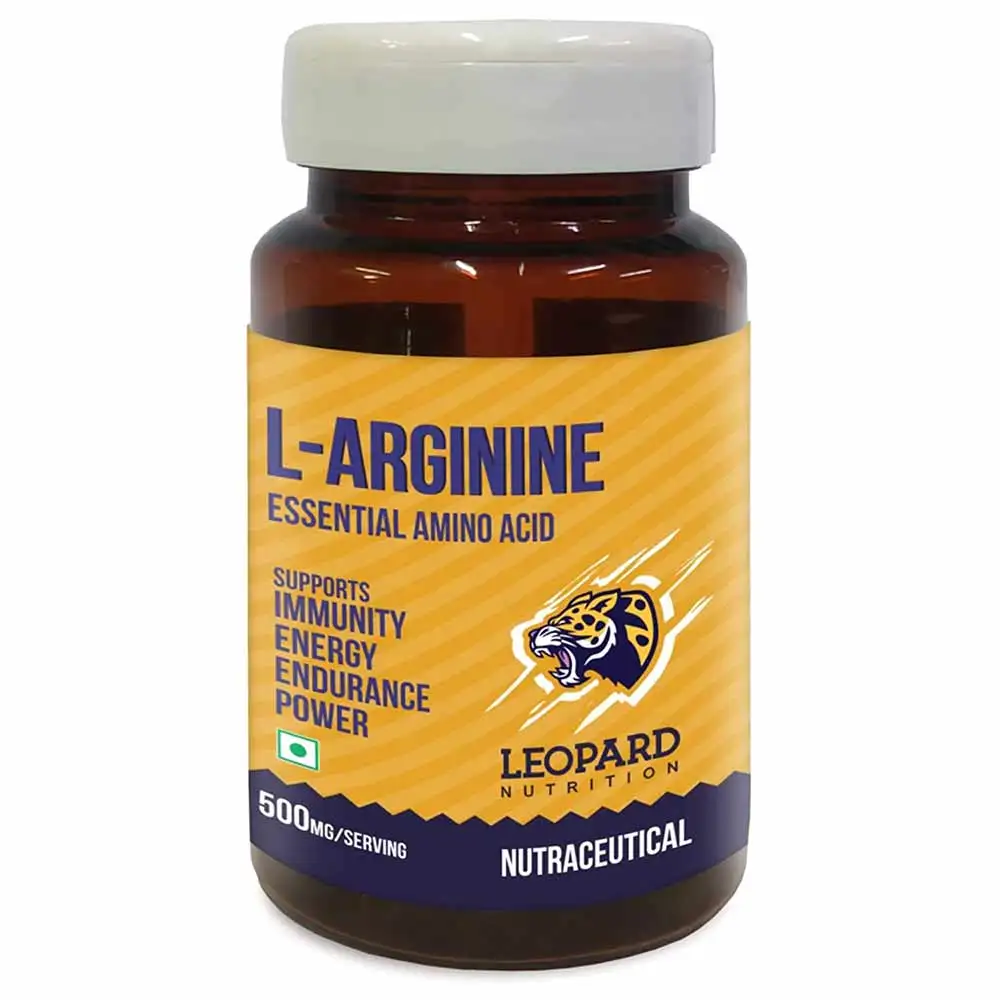 Leopard Nutrition L-Arginine,  60 capsules