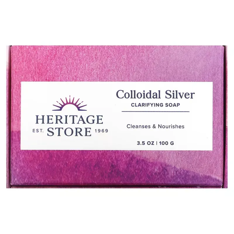 Colloidal Silver Clarifying Soap, 3.5 oz (100 g)