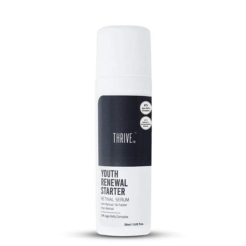 ThriveCo Youth Renewal Serum Starter (6% Age Defy Complex) - 11x Faster Than Your Retinol Serum