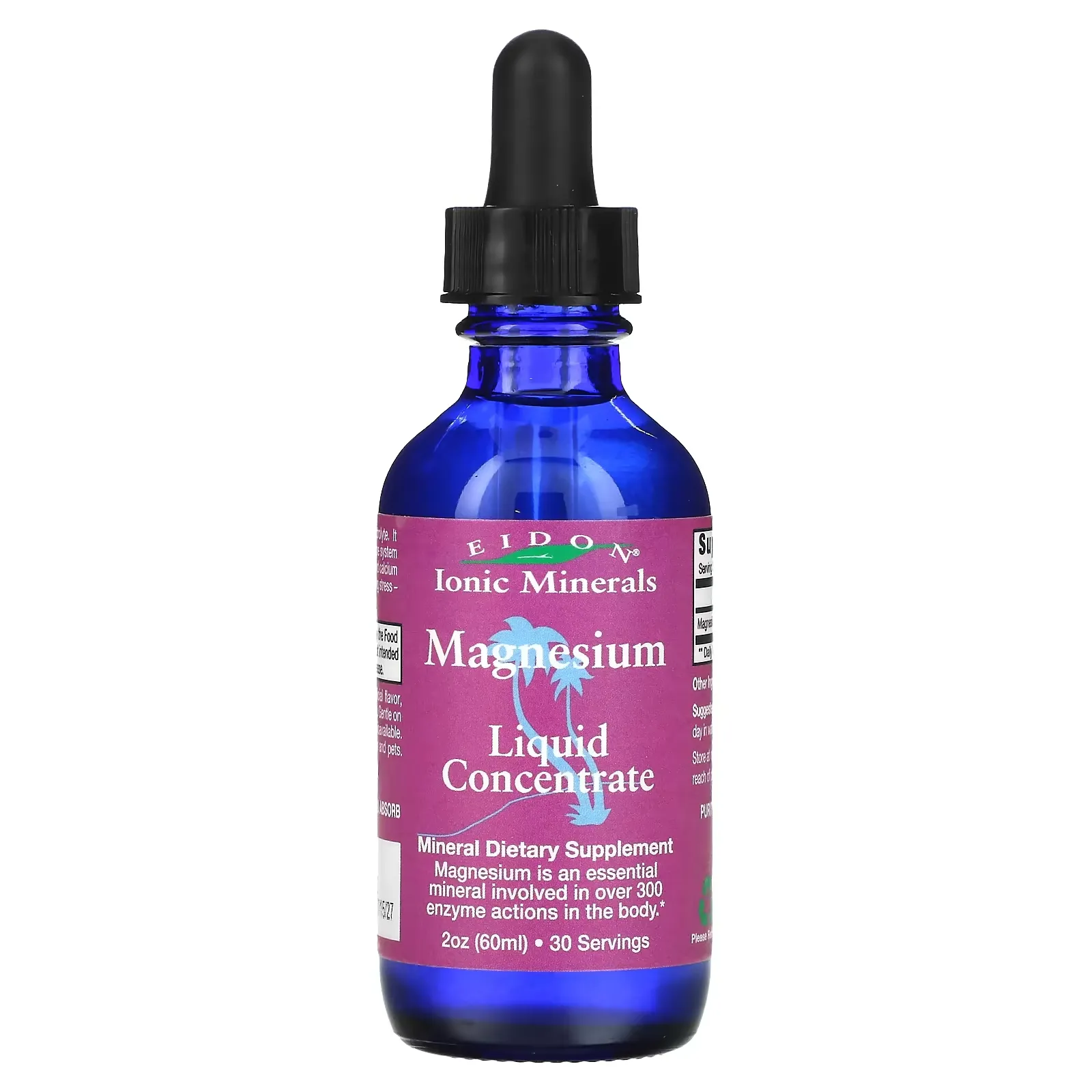 Ionic Minerals, Magnesium, Liquid Concentrate, 2 oz (60 ml)