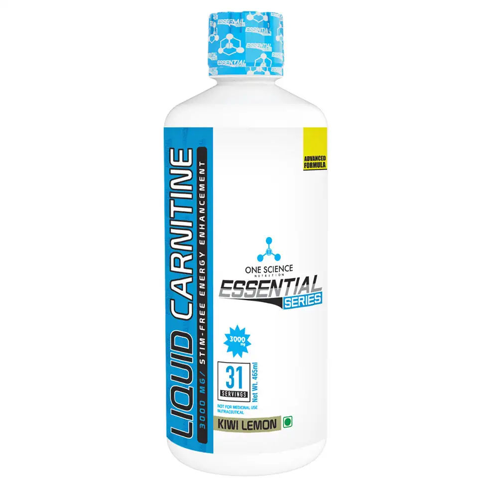 One Science Essential Series Liquid Carnitine 3000mg,  465 ml  Kiwi Lemon