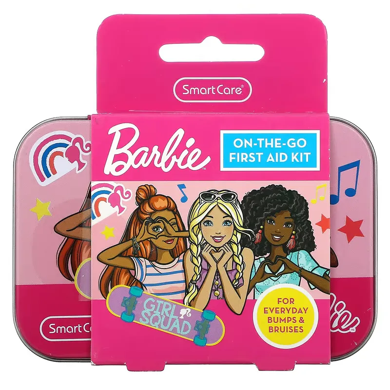 On-The-Go First Aid Kit, Barbie, 13 Piece Kit