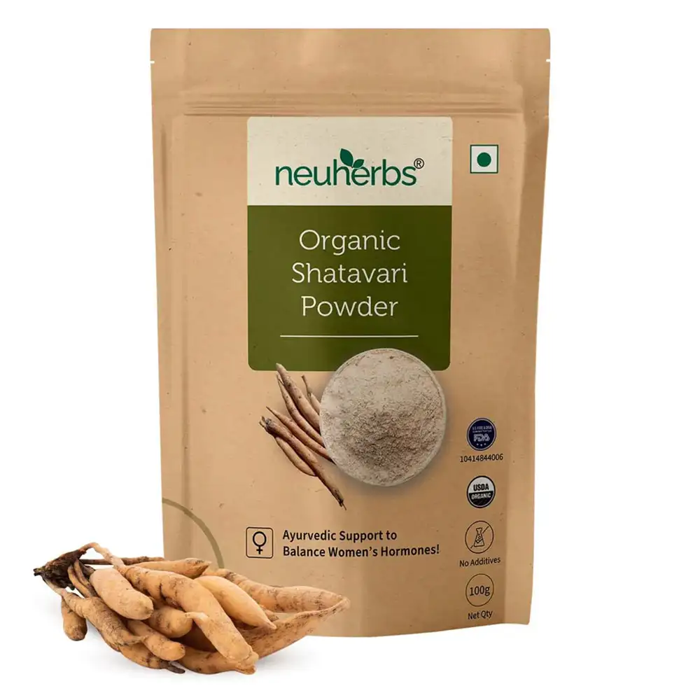 Neuherbs Organic Shatavari Powder,  100 g