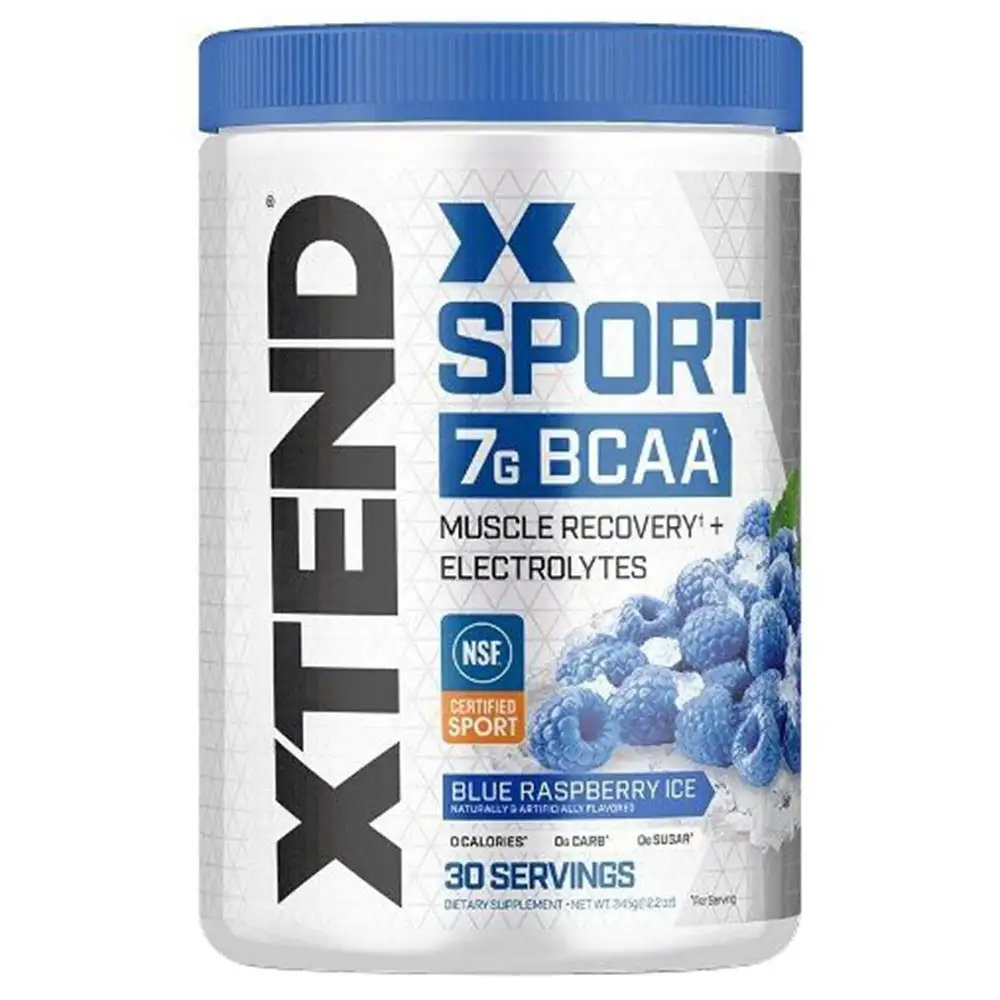 Scivation Xtend Sport,  0.76 lb  30 Servings  Blue Raspberry Ice