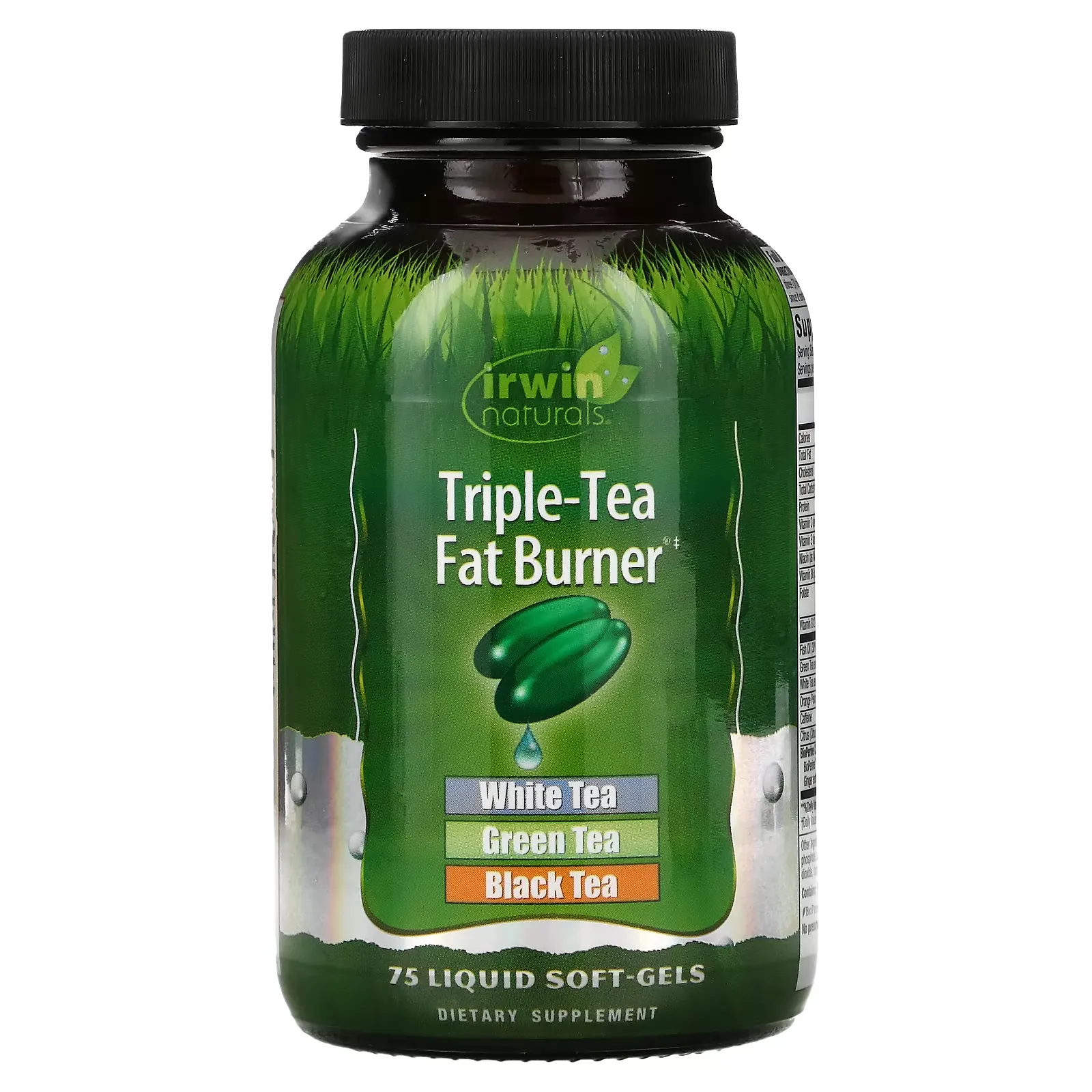 Triple-Tea Fat Burner, 75 Liquid Softgels