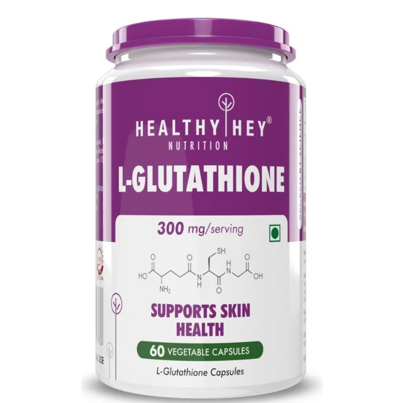 HealthyHey Nutrition Glutathione - Veg Capsules