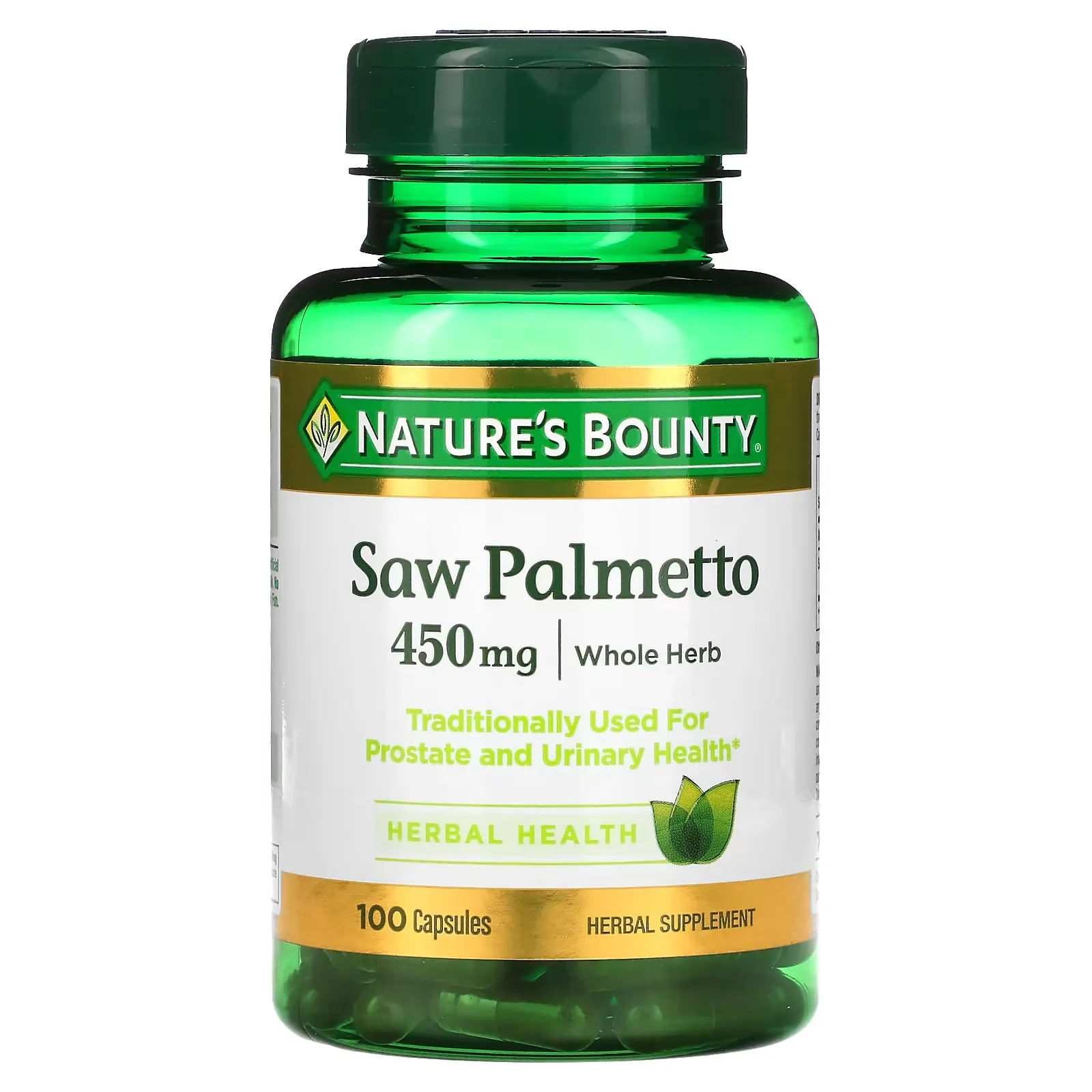 Saw Palmetto, 450 mg, 100 Capsules