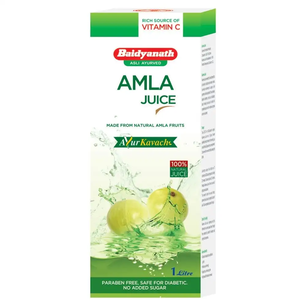 Baidyanath Amla Juice,  Natural  1 L