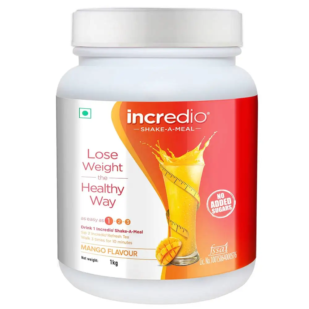 Incredio Meal Replacement Shake,  1 kg  Mango