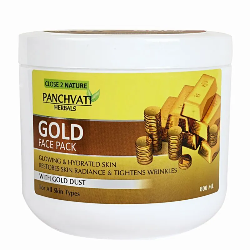 Panchvati Herbals Gold Face Pack with Gold Dust