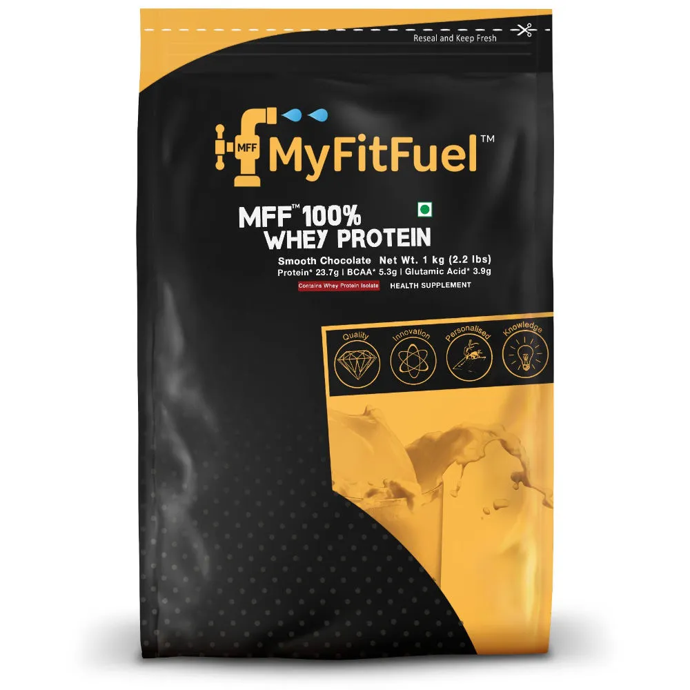 MyFitFuel 100% Whey Protein, Smooth Chocolate