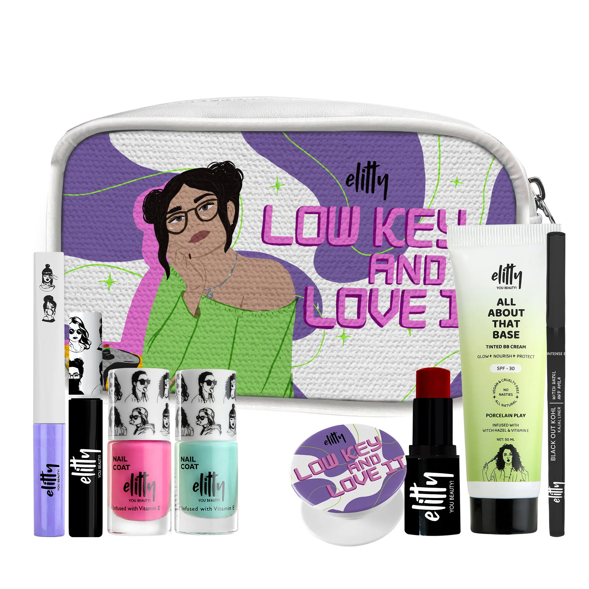 Elitty Low Key And Love It Kit - Light Shade