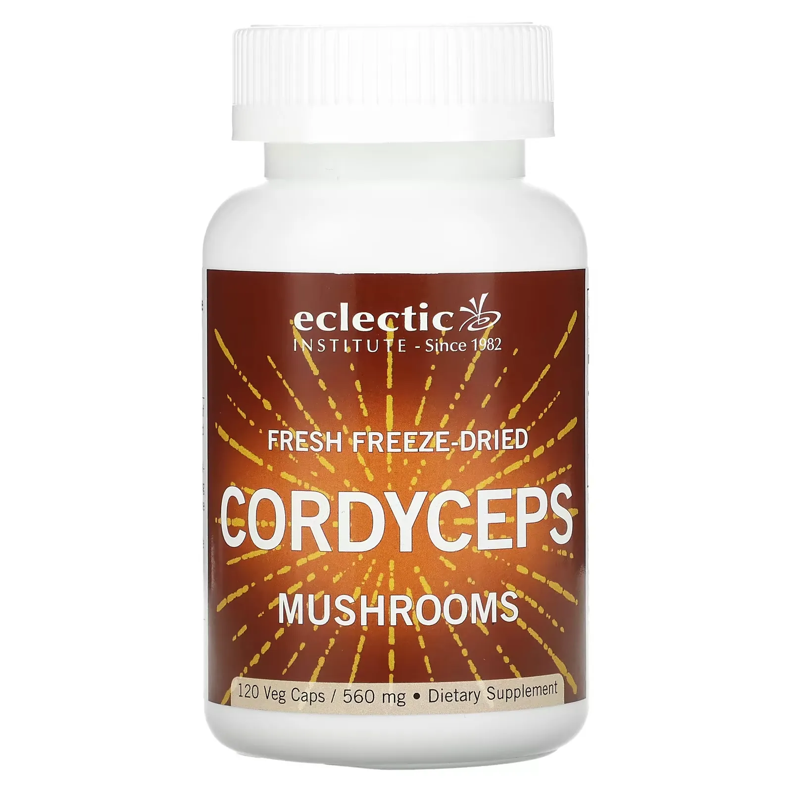 Fresh Freeze-Dried Cordyceps Mushrooms, 560 mg, 120 Veg Caps